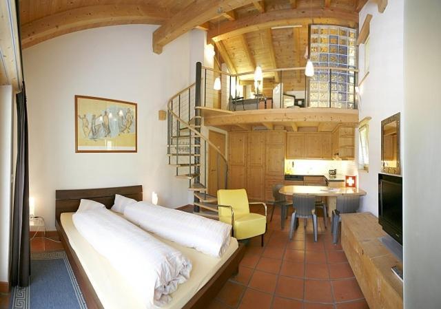 Schnider Bed&Breakfast Und Cafe Vals Room photo